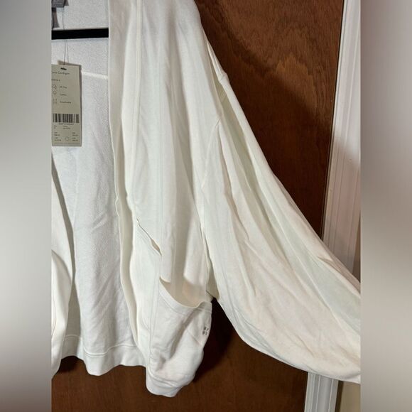 NWT Sweaty Betty Cora Longline French Terry Cardigan size 8 - Picture 7 of 11